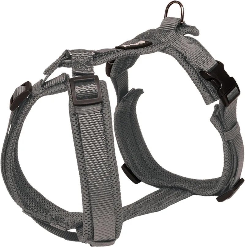 Y-Tuig Mesh - Hondenharnas - Xl 60-108/68-100 Cm fra Petlando i Antracit – produktbillede