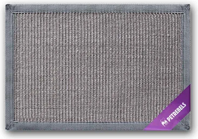 Mastermat 60 katten krabmat - 60 x 40 cm - zeer sterk de Petrebels en Gris – photo produit