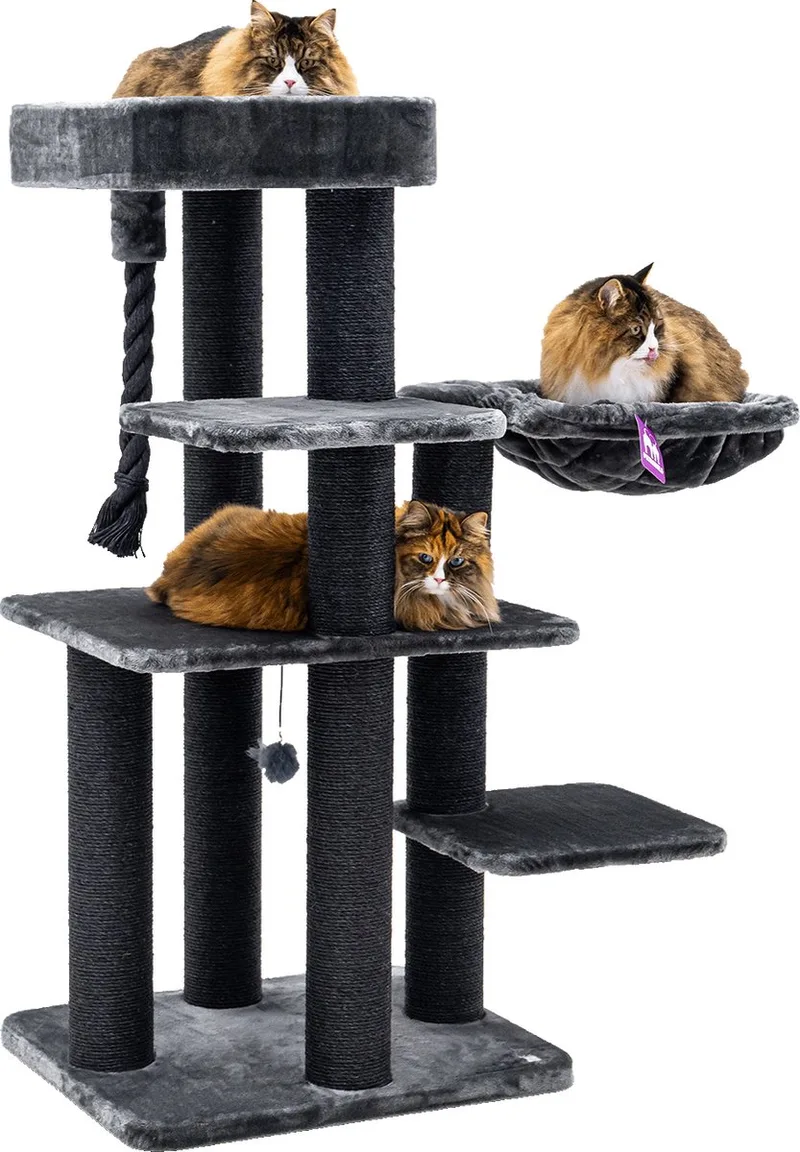 Suite 139 Krabpaal - 12 cm Dikke Stammen - Uitwasbare hangmat - Extra Stabiel by Petrebels in Pepper – product photo