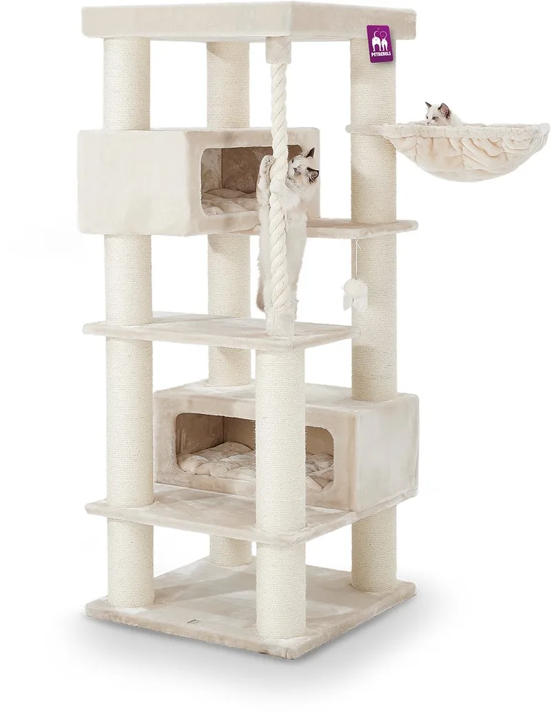 Turnpike 190 Krabpaal - zware kwaliteit - luxe design by Petrebels in Cream – product photo