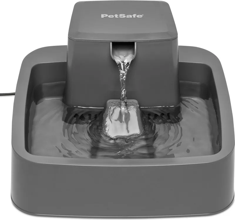 Drinkwell® 1.8 litre Pet Fountain - Drinkfontein voor kleine honden en katten - Met vrijvallende waterstroom en verstelbare stroomsnelheid - 1,8 liter - Drinkfontein 1,8 liter by PetSafe in Multicolour – product photo
