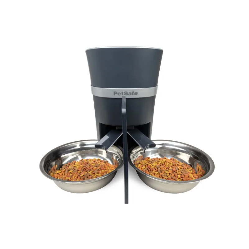 Futterteiler mit Schüssel für 2 Haustiere von PetSafe in Regular – Produktfoto