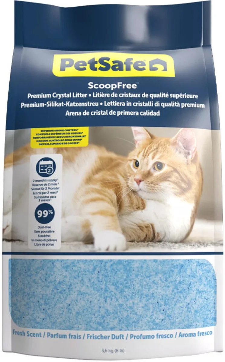 ScoopFree Premium Crystal Kattenbakvulling - 3,6 kg de PetSafe – photo produit
