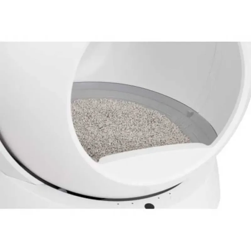 ScoopFree SmartSpin - Zelfreinigende Kattenbak met Geurbestrijding de PetSafe en Blanc – photo produit 3 sur 6