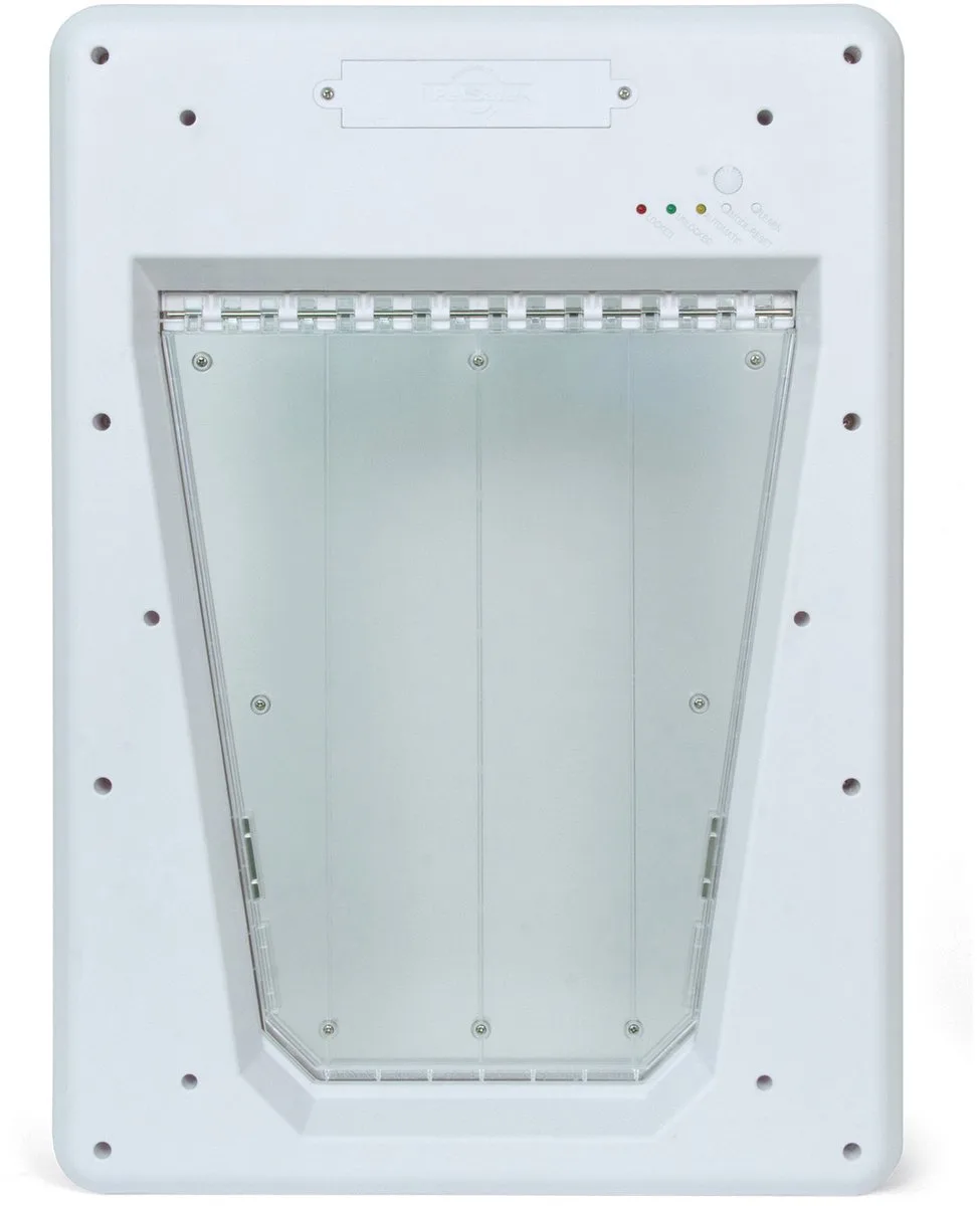 Smartdoor Electronic Pet Door – Large - Hondenluik - Wit Large van PetSafe in Meerkleurig – productfoto