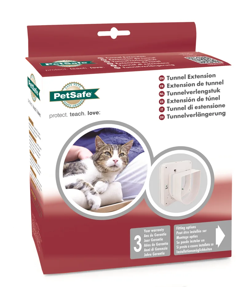 Tunnel voor het Microchip kattenluik Petporte smartflap von PetSafe – Produktfoto
