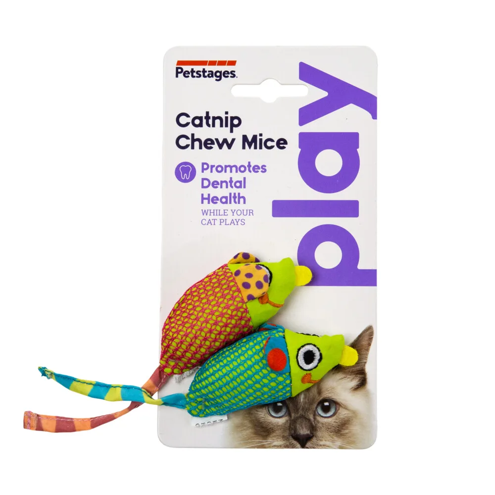 Cat Catnip Chew Mice Multi van Petstages – productfoto