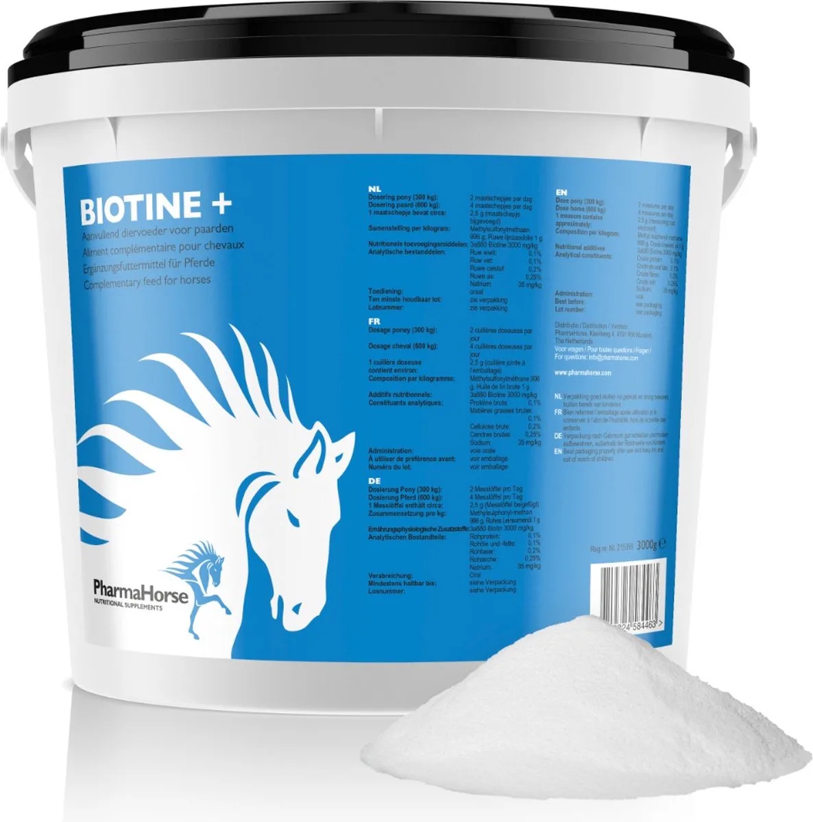 Biotine - 3000 gram de PharmaHorse – photo produit