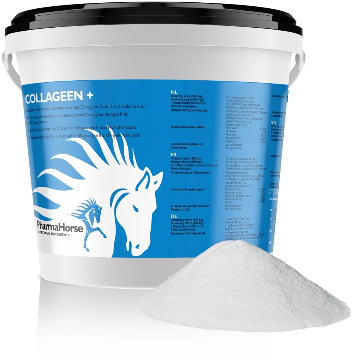 Collageen+ paard 500 gram van PharmaHorse – productfoto