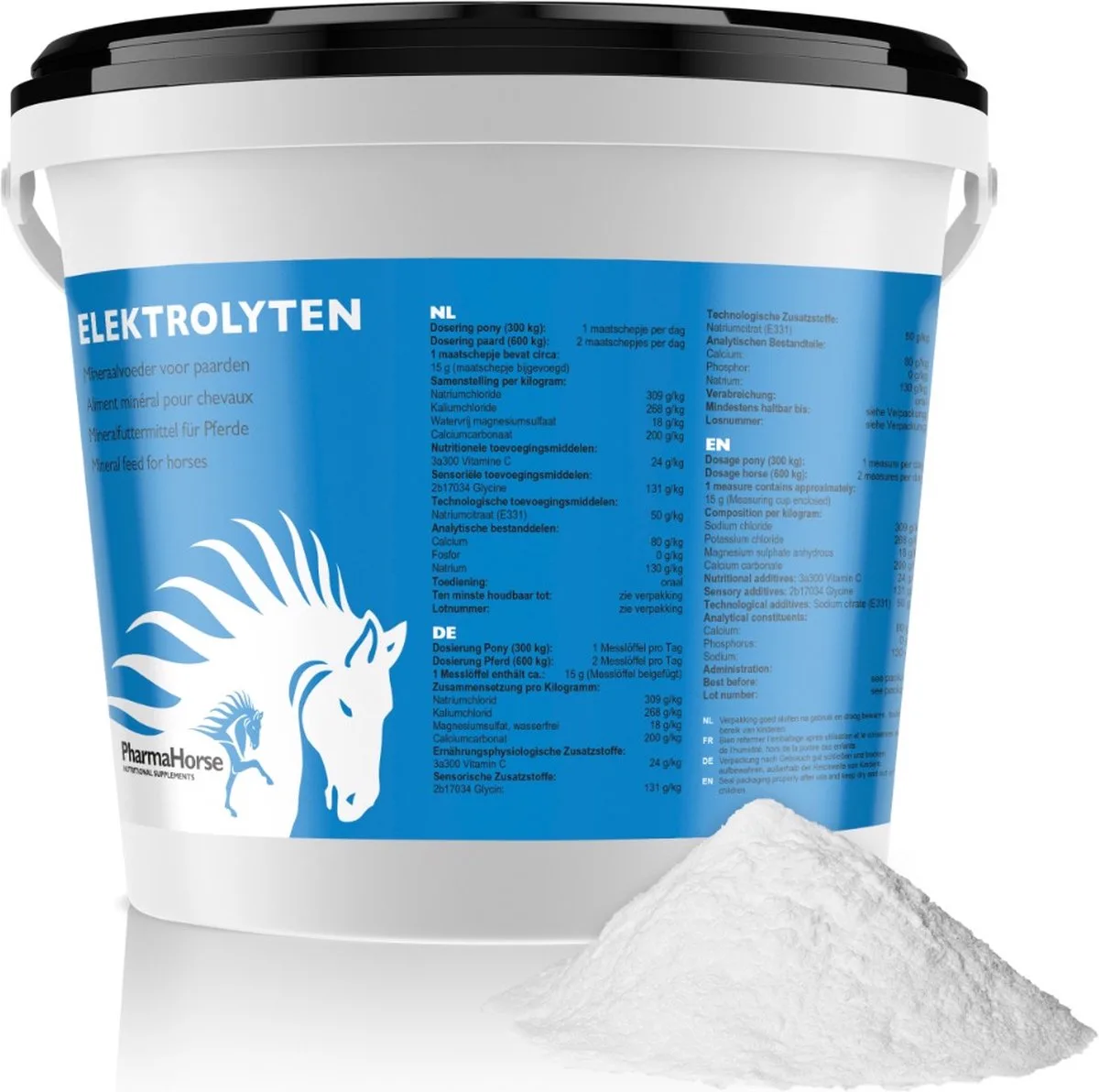 Elektrolyten - 1000 gram van PharmaHorse – productfoto