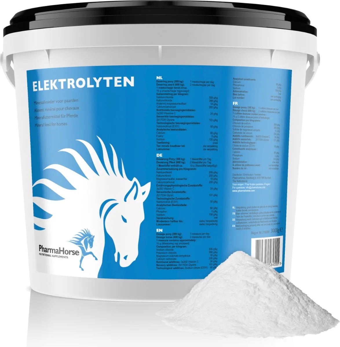 Elektrolyten - 3000 gram de PharmaHorse – photo produit