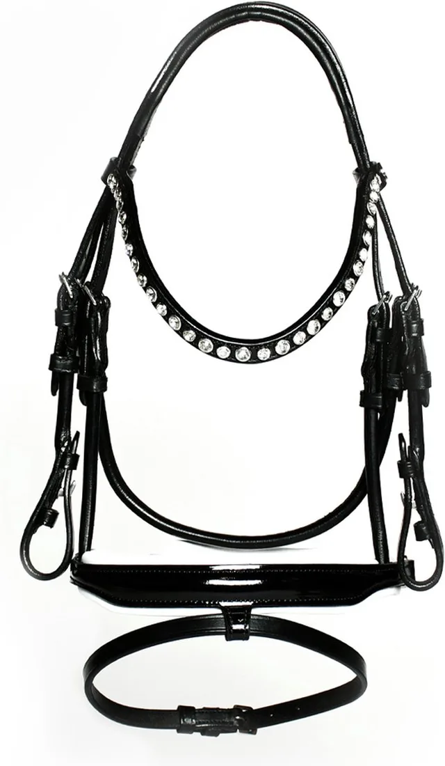 Emilia Horsewear Hoofdstel Cob - Wit