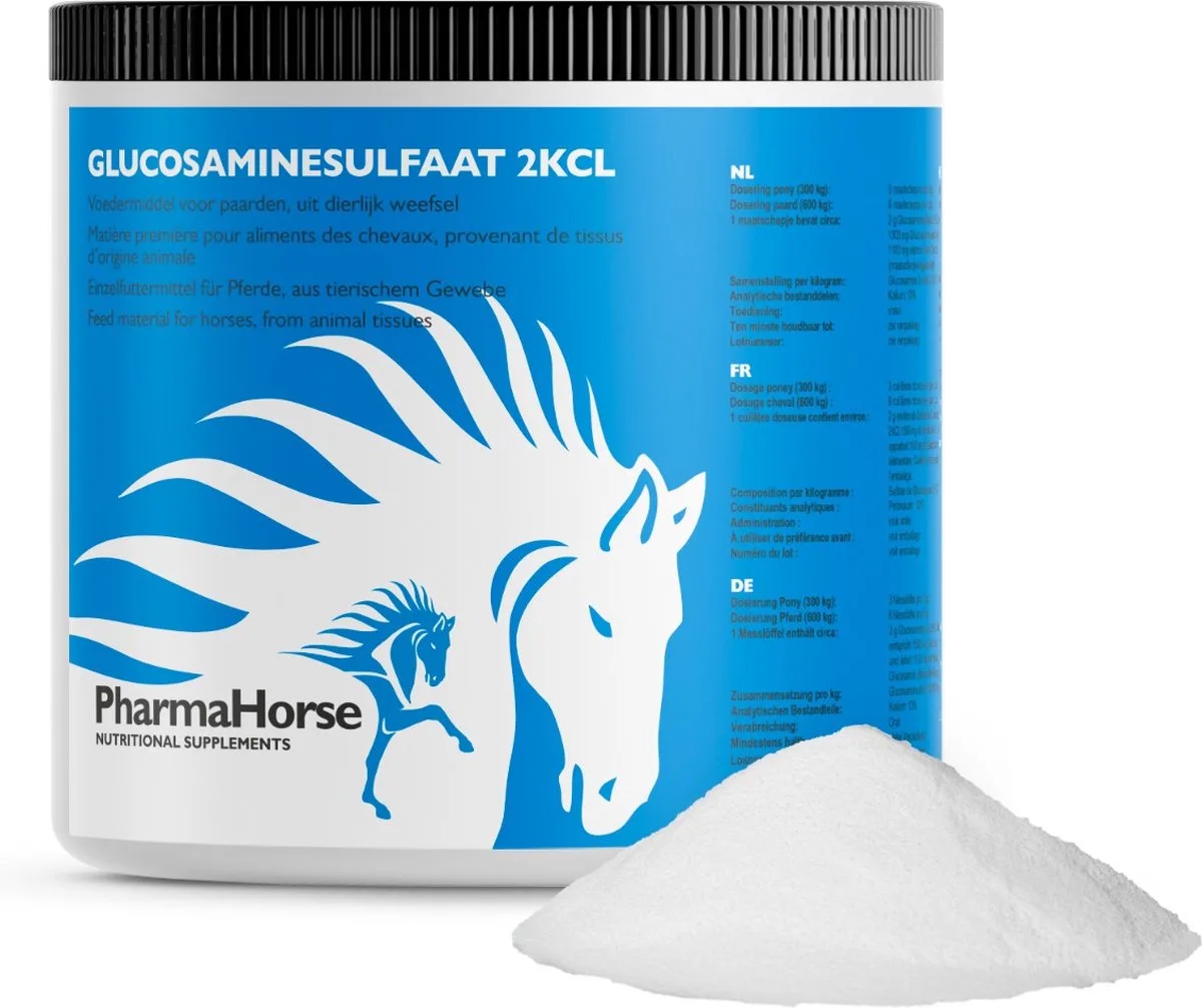 Glucosamine - 500 gram de PharmaHorse – photo produit