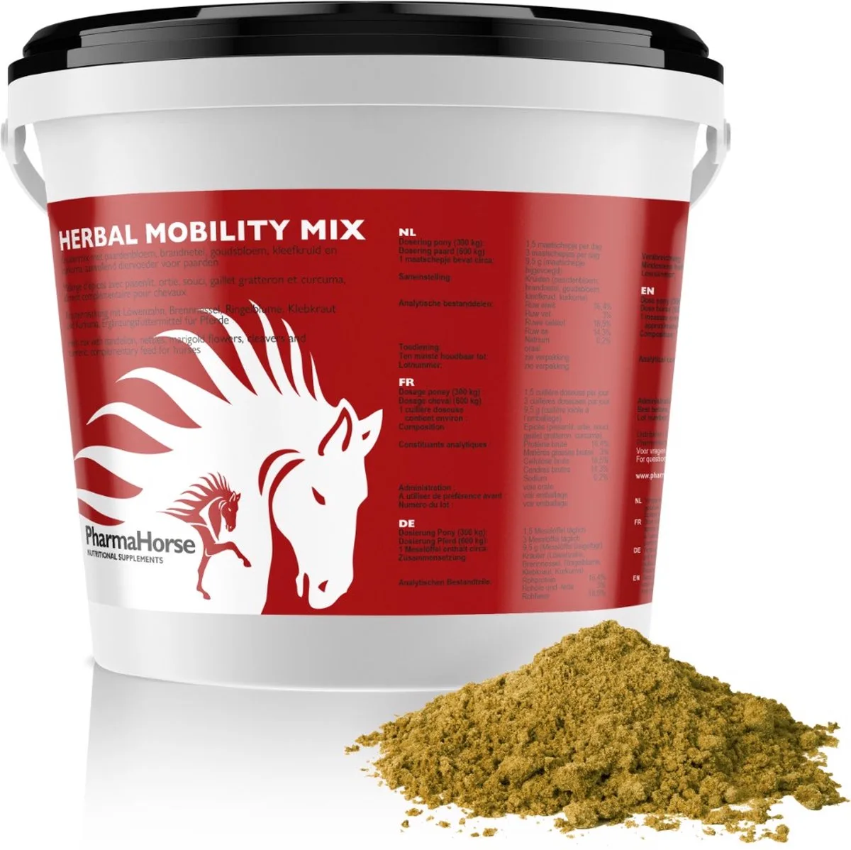 Herbal Mobility Mix paard 1000 gram fra PharmaHorse – produktbillede