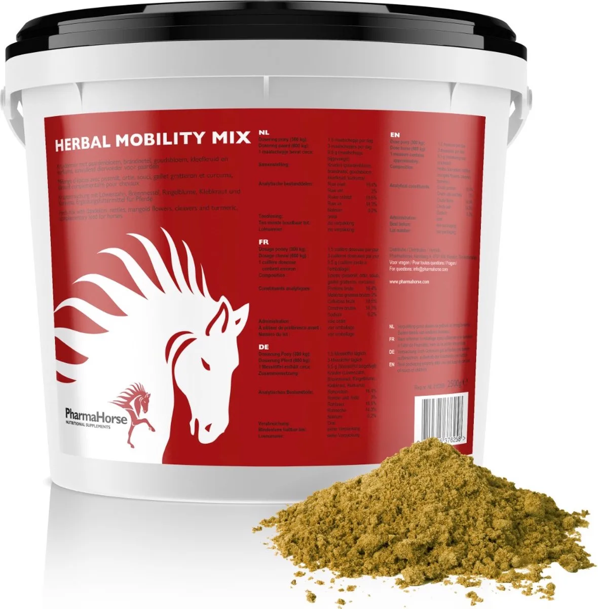 Herbal Mobility Mix paard - 2500 gram de PharmaHorse – photo produit