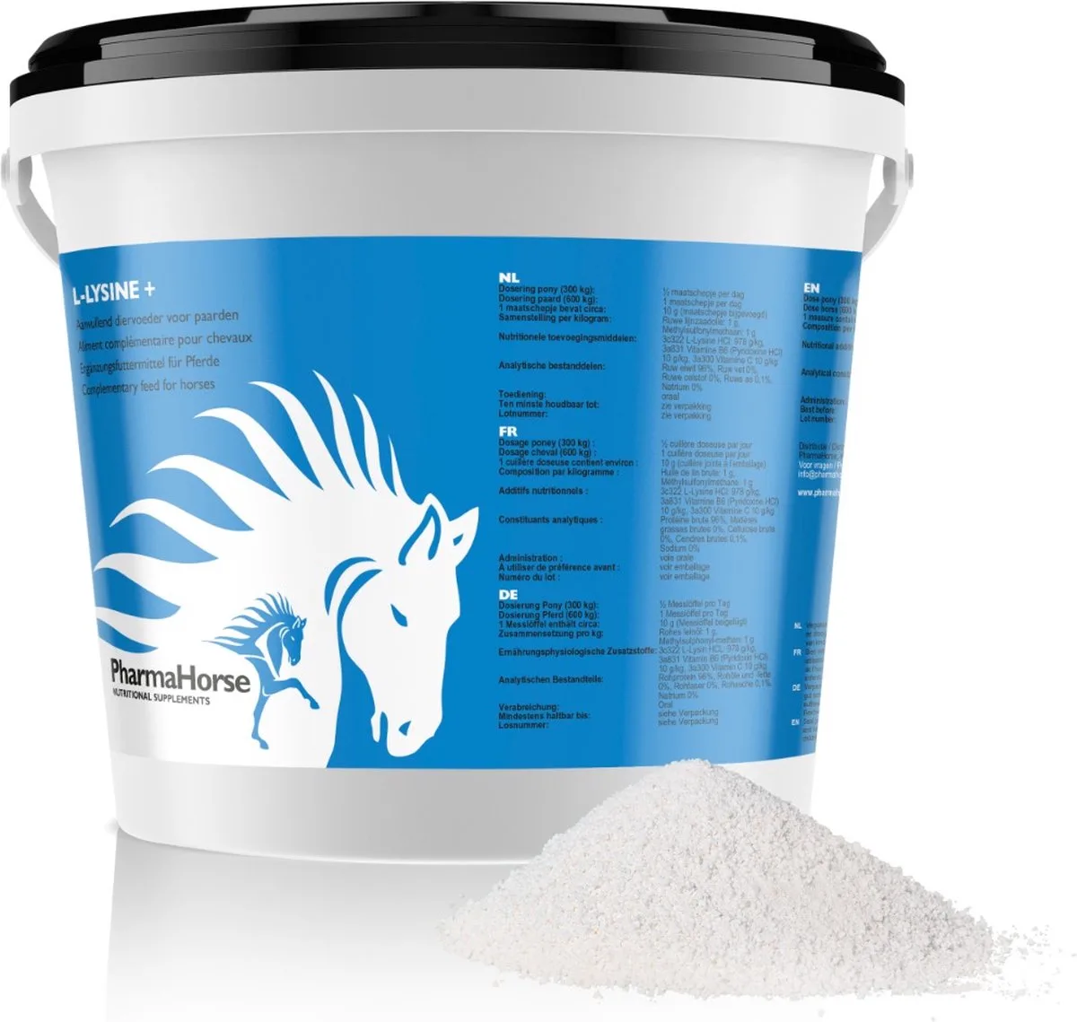 L-lysine - 1000 gram von PharmaHorse – Produktfoto