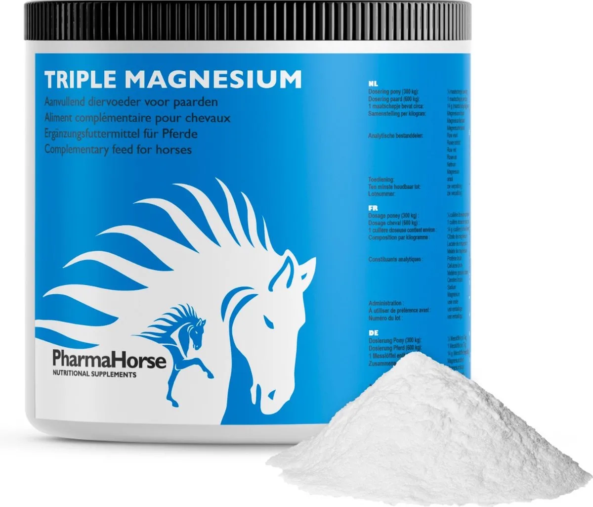 Triple Magnesium - 500 g van PharmaHorse – productfoto