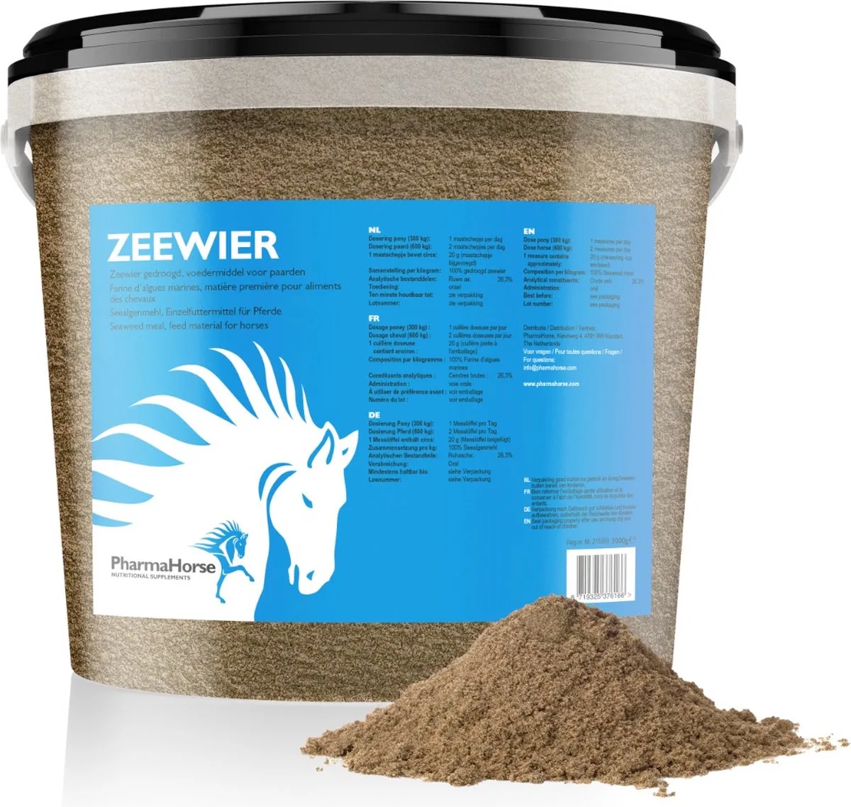 Zeewier paard 3000 gram de PharmaHorse – photo produit