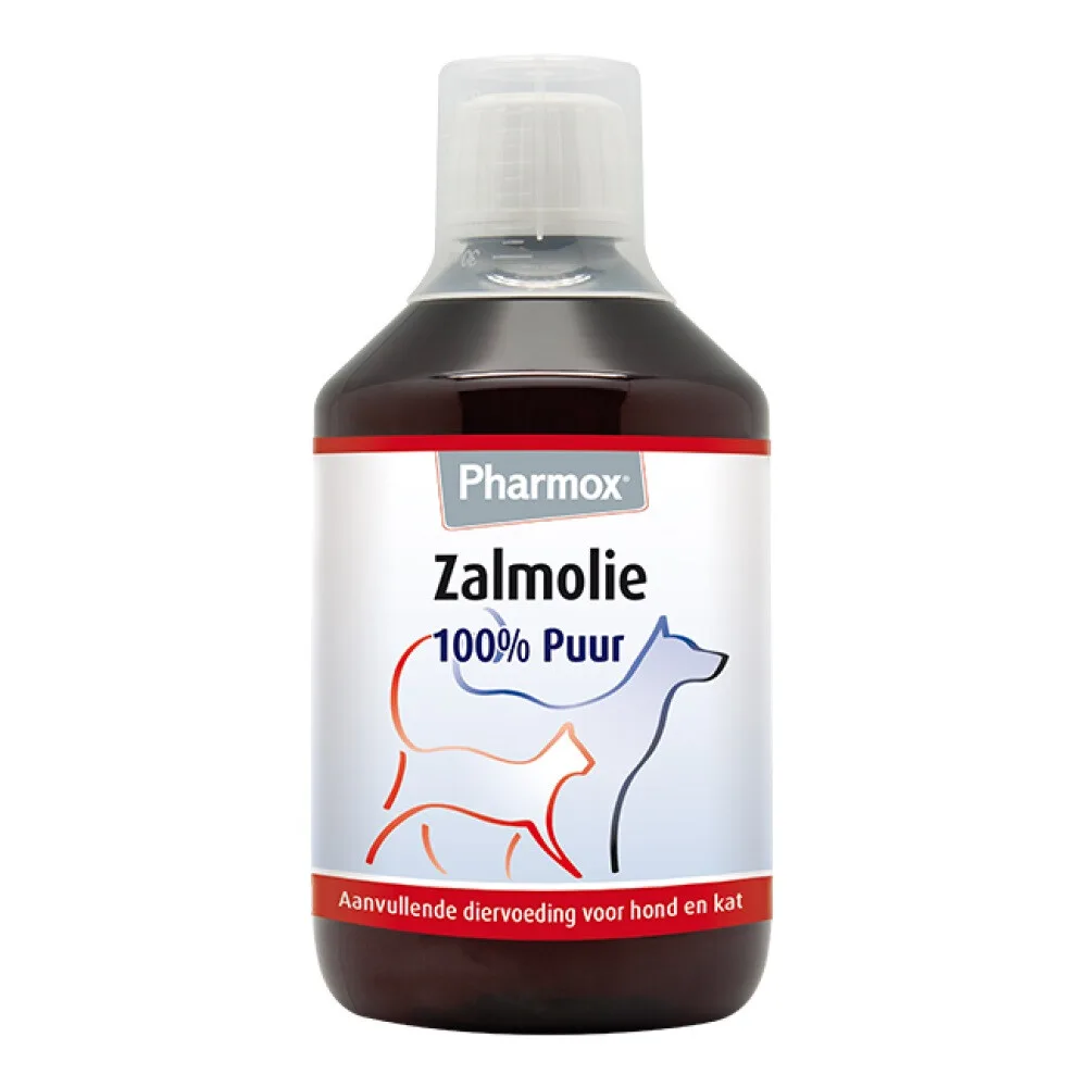Hond en Kat Zalmolie 425 ml by Pharmox – product photo
