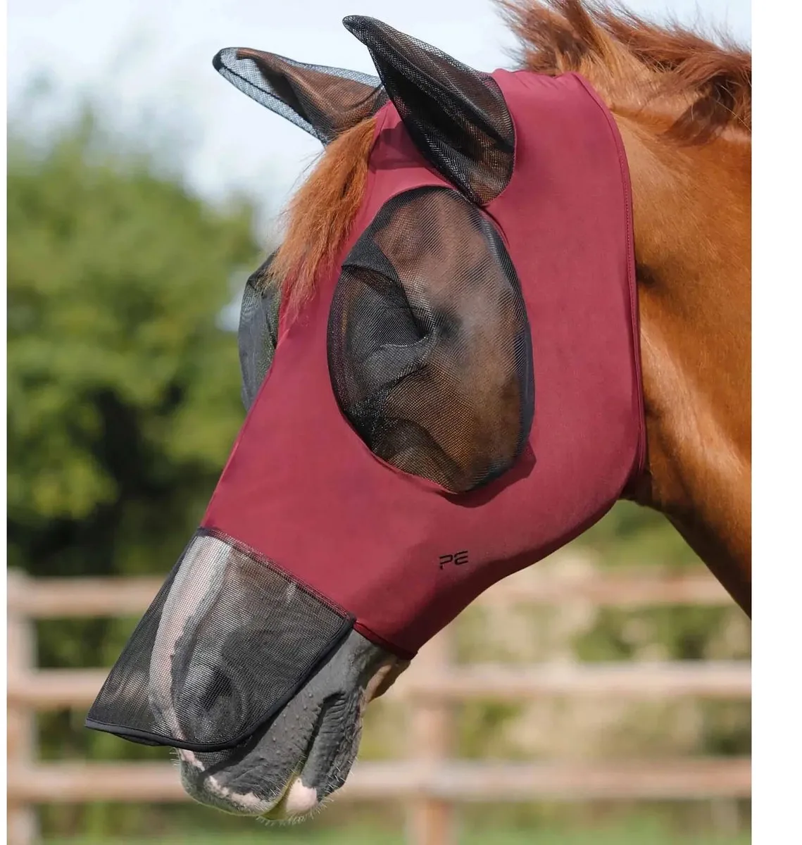 Anti-Vliegenmasker voor paarden Premier Equine Comfort Tech Xtra Lycra från Premier Equine – produktbild