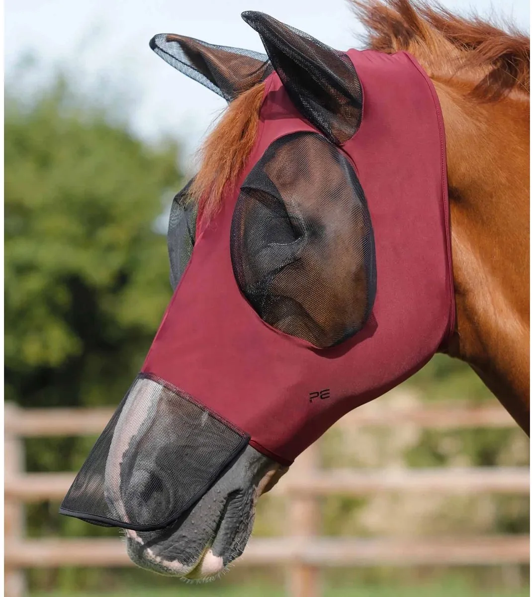 Anti-Vliegenmasker voor paarden Premier Equine Comfort Tech Xtra Lycra från Premier Equine – produktbild