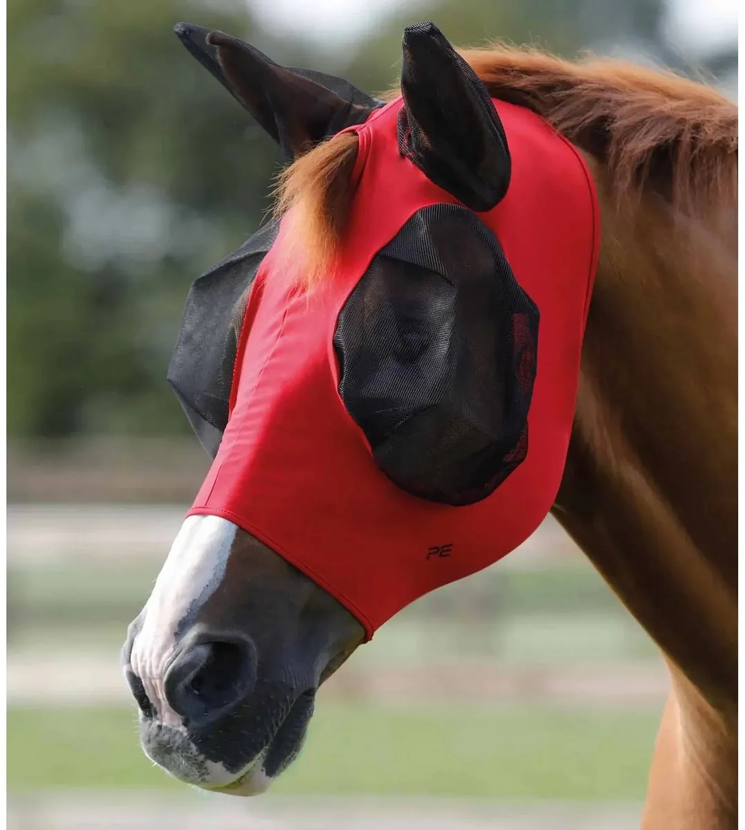 Anti-Vliegenmasker voor paarden Premier Equine Comfort Tech Lycra från Premier Equine – produktbild