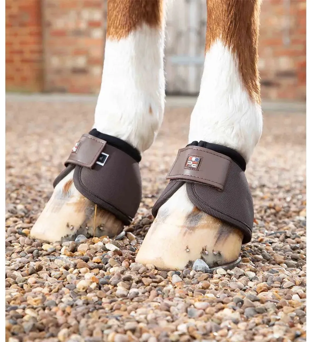 Antikantel paardenbellen Premier Equine Ballistic von Premier Equine in Braun – Produktfoto