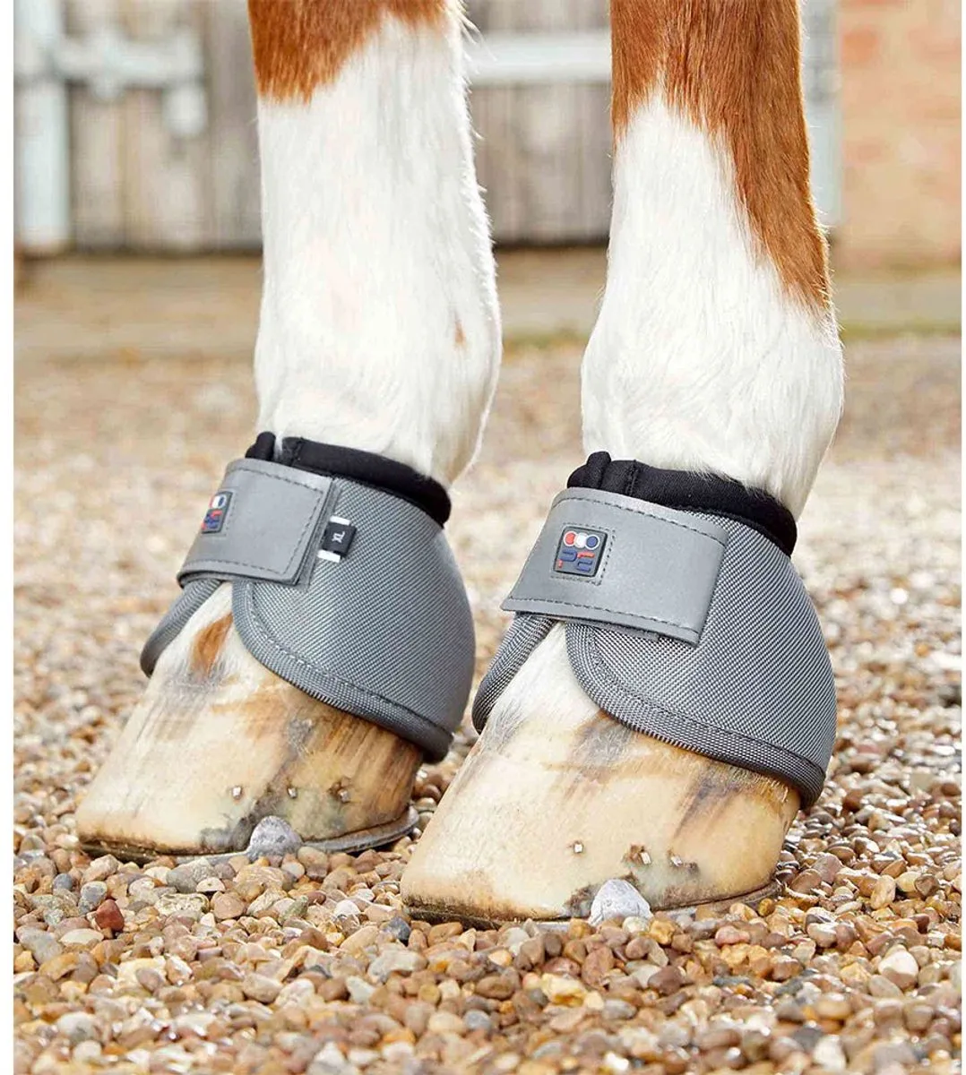 Antikantel paardenbellen Premier Equine Ballistic von Premier Equine in Grau – Produktfoto