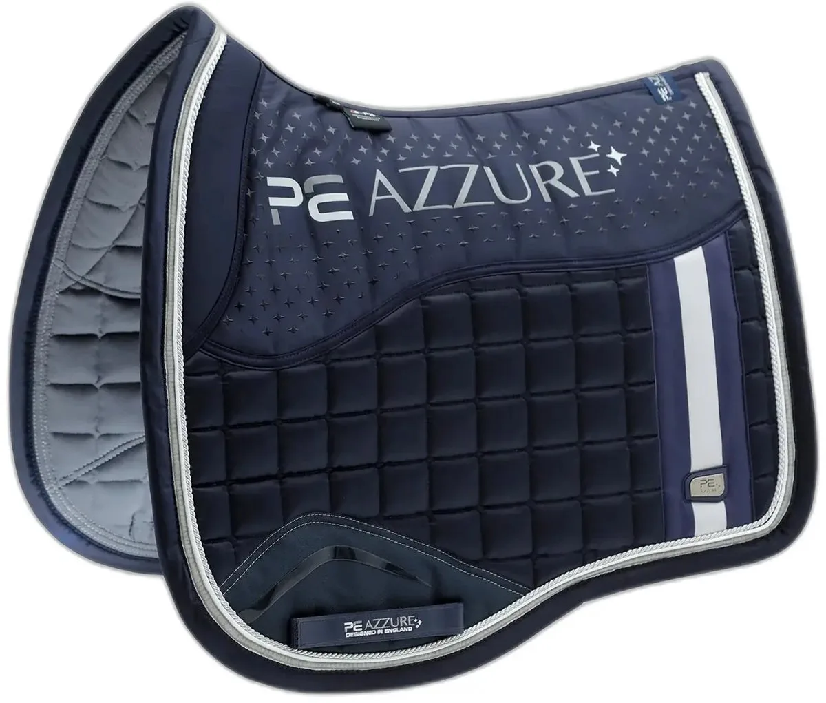 Antislip dressuurmat voor paarden, satijn Premier Equine Azzure von Premier Equine in Marine – Produktfoto