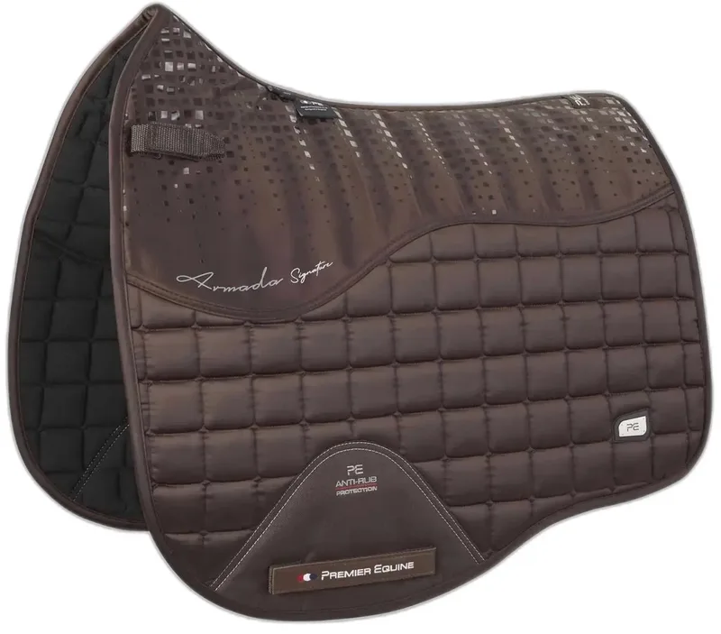 Armada Cc Dressage Zadeldekje Full by Premier Equine in Brown – product photo