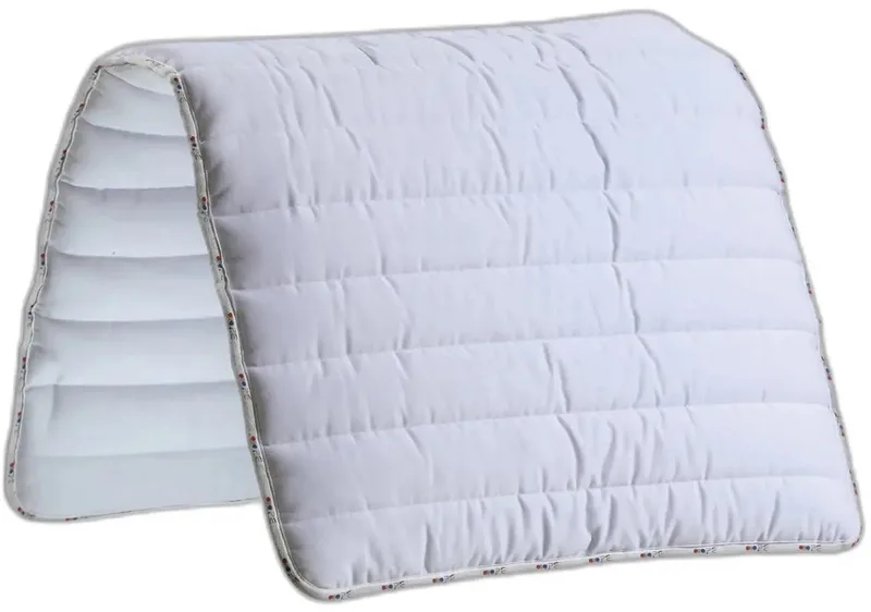 Buster Zadeldekje Beige Full by Premier Equine in White – product photo