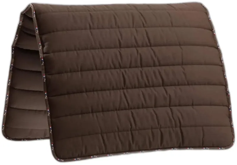 Buster Zadeldekje Bruin Full de Premier Equine en Marron – photo produit