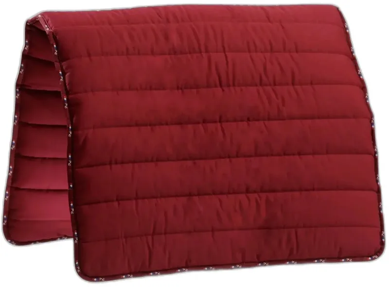 Buster Zadeldekje Rood Full by Premier Equine in Burgundy – product photo