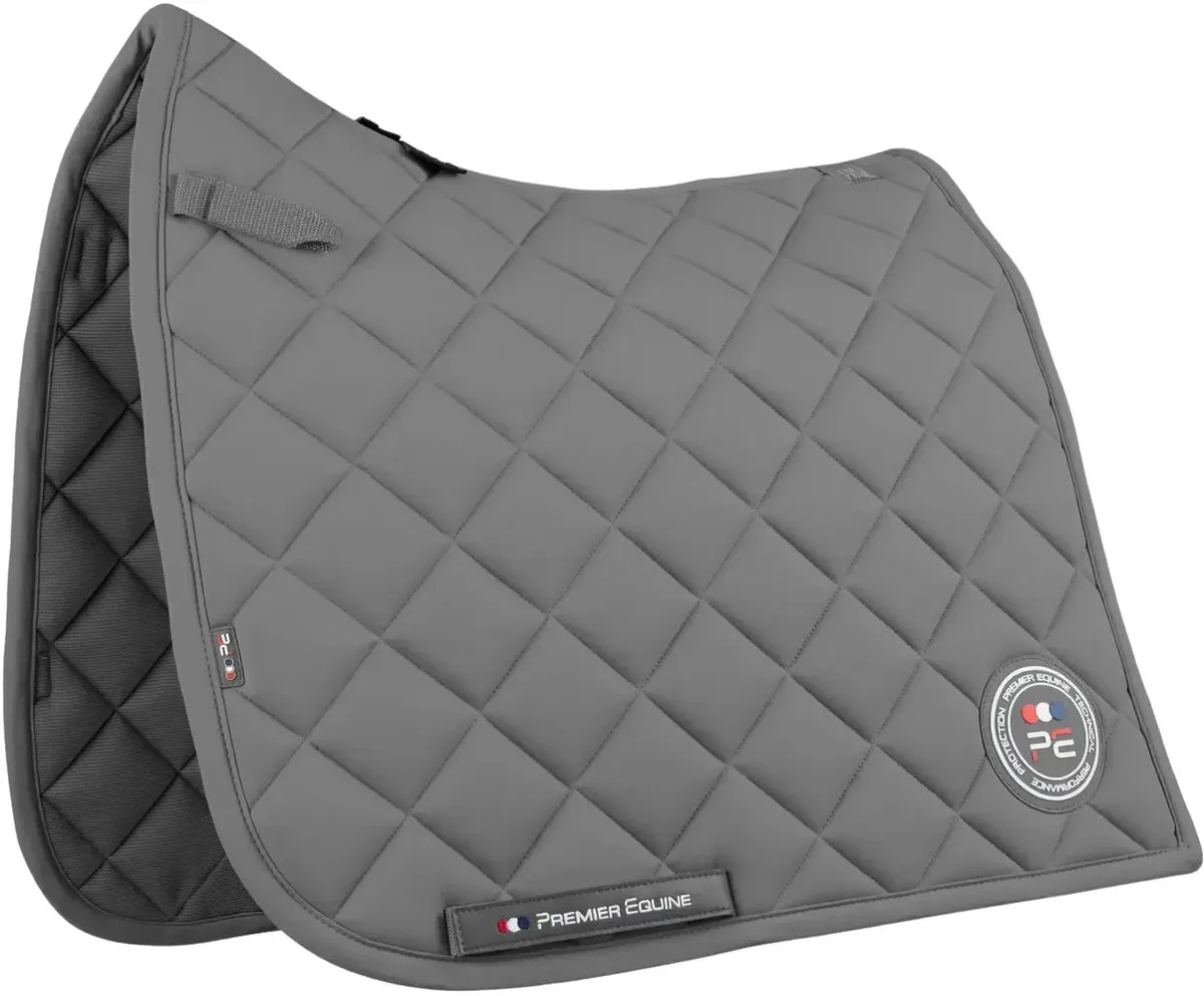 Dressuurmat voor paarden Premier Equine Atlas Close Contact från Premier Equine i Grå – produktbild
