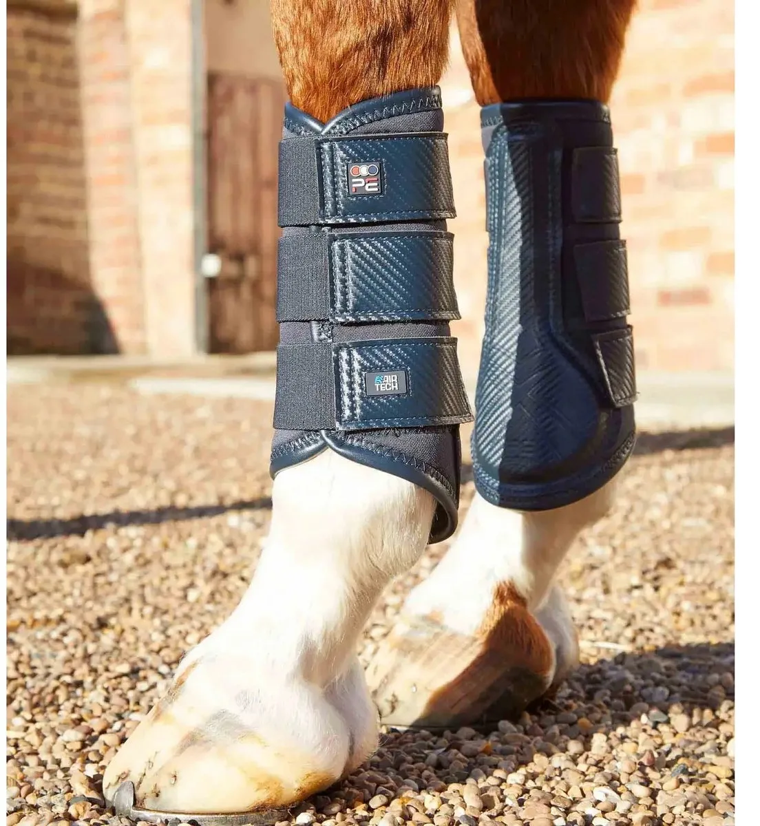 Enkelslot paardenlaarzen Premier Equine Air-Tech von Premier Equine in Marine – Produktfoto