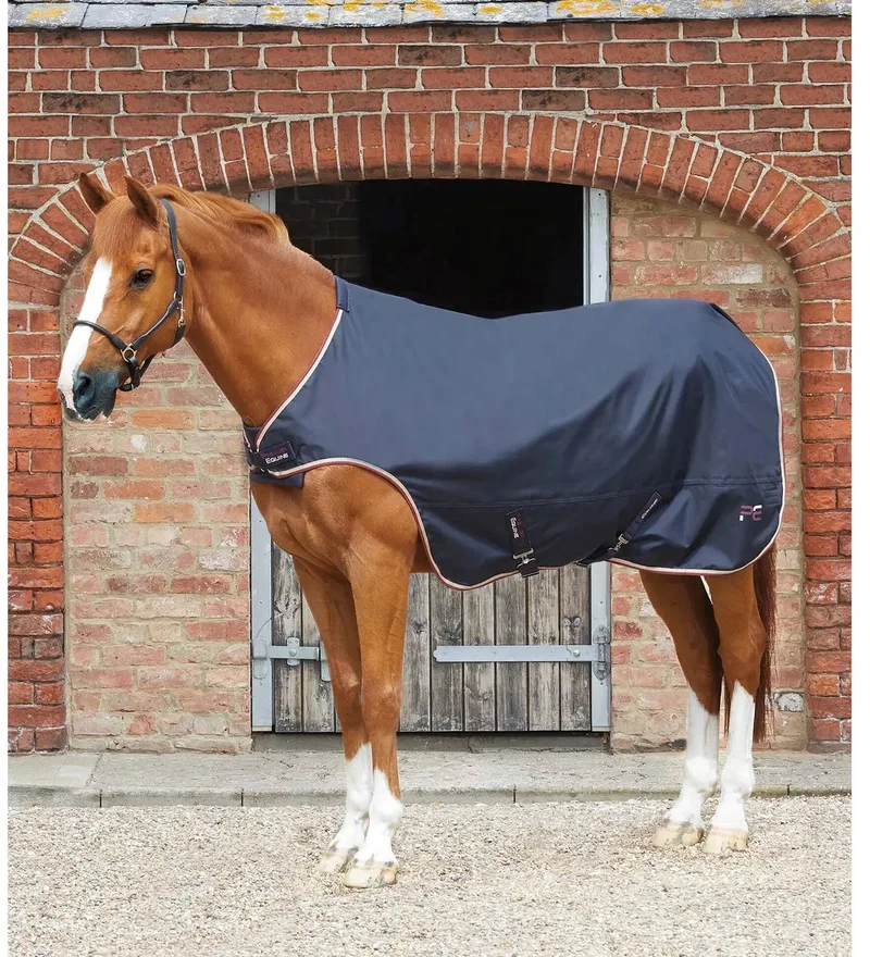 Fleecedeken voor paarden Premier Equine Buster Edition Vecto von Premier Equine in Marine – Produktfoto