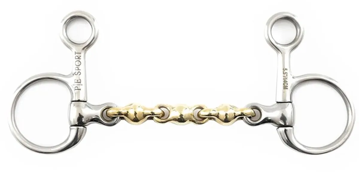 Messing waterford paardenbit Premier Equine de Premier Equine en Argent – photo produit