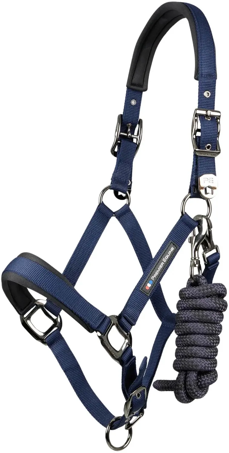 Nylon halster voor paard Premier Equine Corda by Premier Equine in Marine – product photo