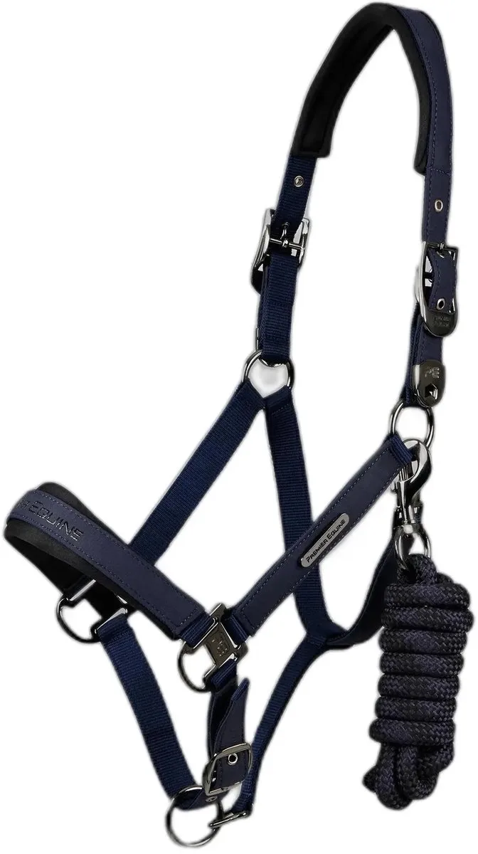 Nylon halster voor paard Premier Equine Duco by Premier Equine in Marine – product photo
