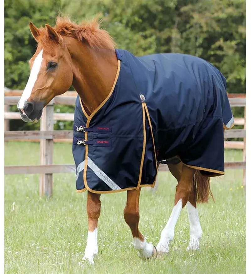 Originele waterdichte paardendeken Premier Equine Buster Original 50 g by Premier Equine in Marine – product photo