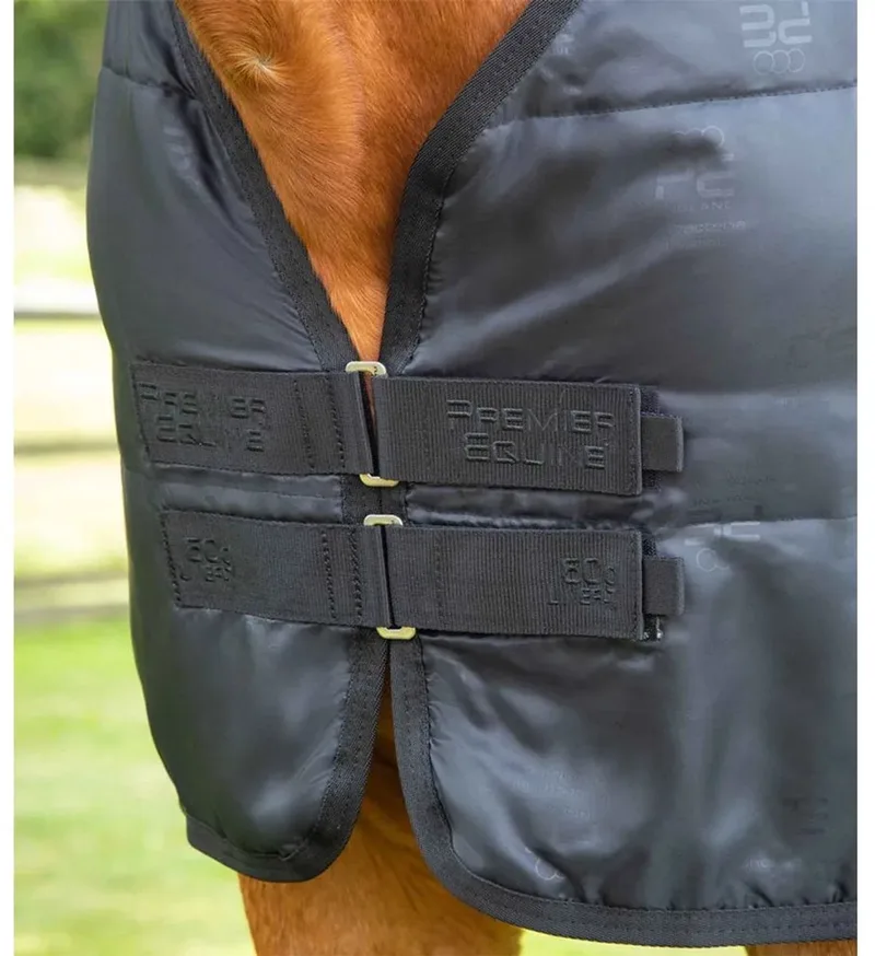 Paardendeken Premier Equine 200 g von Premier Equine in Schwarz – Produktfoto