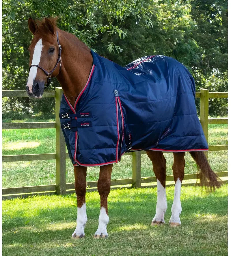 Paardendeken Premier Equine Buster Lite 100 g by Premier Equine in Marine – product photo