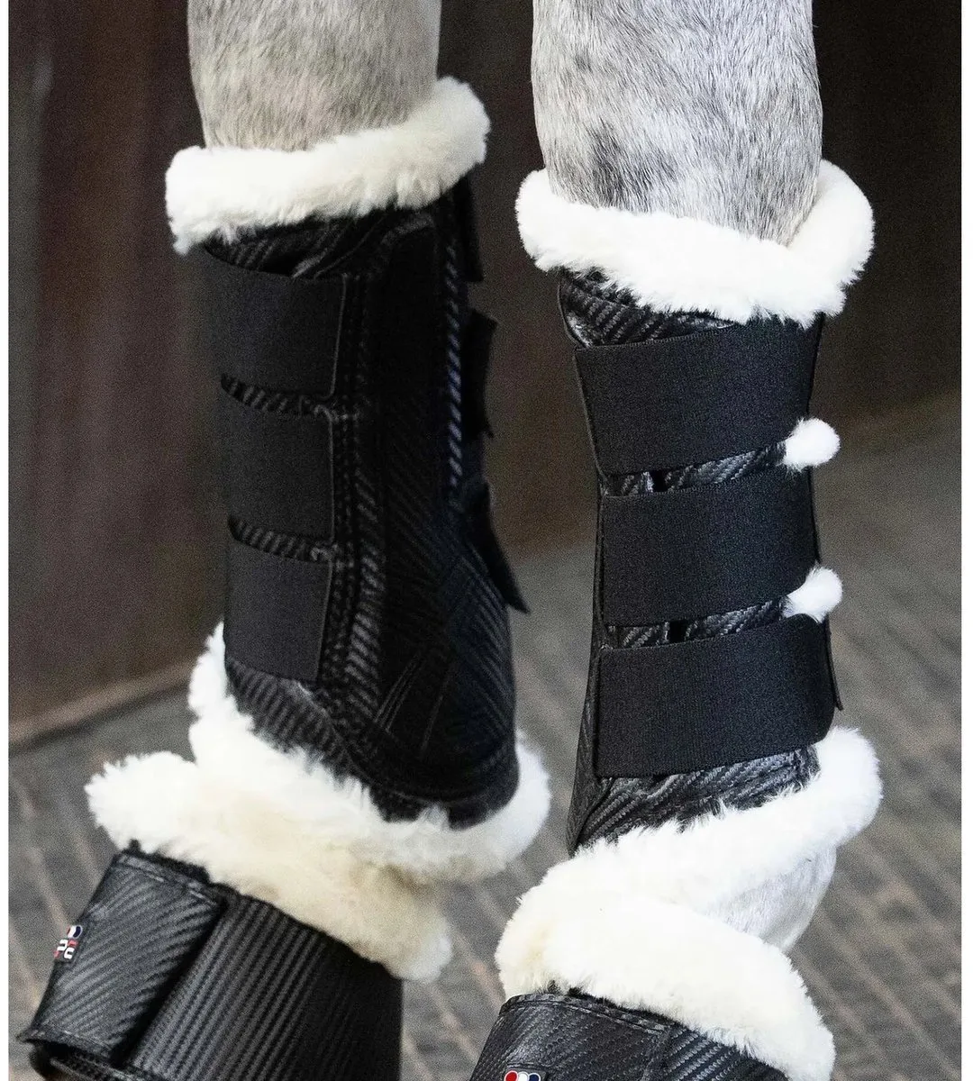 Paardenlaarzen met wollen voering Premier Equine Air-Tech Techno by Premier Equine in Black – product photo