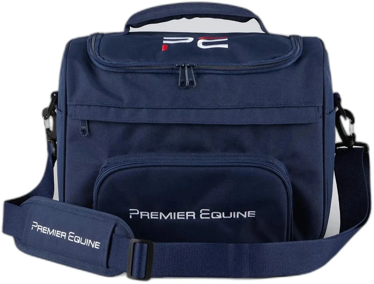 Pe Team Verzorgingstas Blauw von Premier Equine in Marine – Produktfoto