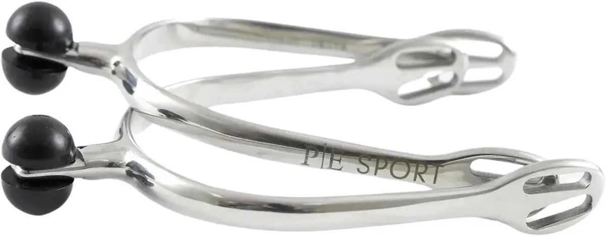 plastic bal rijspoor Premier Equine by Premier Equine in Silver – product photo