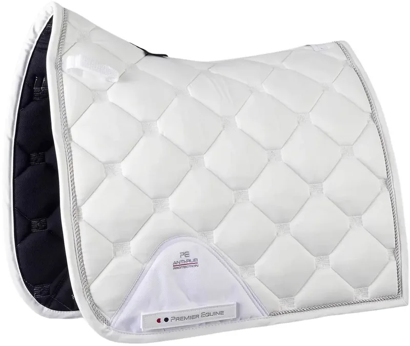 Saltare Cc Dressage Zadeldekje Wit Full by Premier Equine in White – product photo