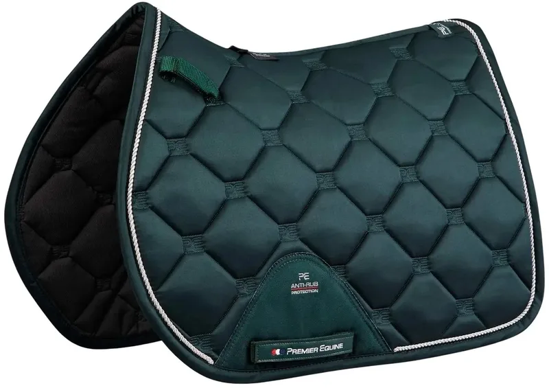 Saltare Cc Jump Zadeldekje Groen Full by Premier Equine in Olijf – product photo