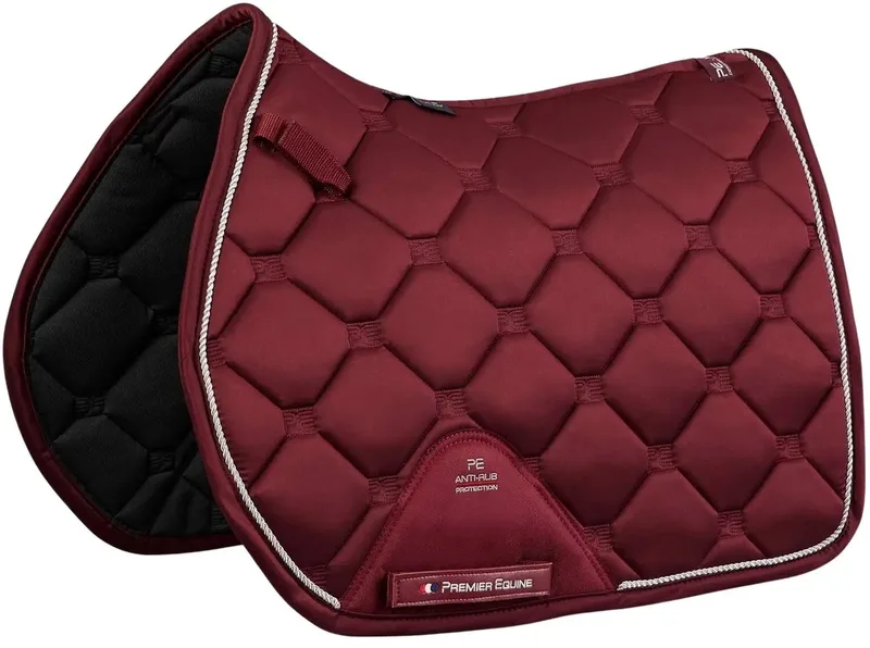 Saltare Cc Jump Zadeldekje Paars Full by Premier Equine in Wijn – product photo