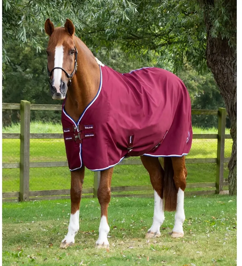 Staldeken voor paarden Premier Equine Stratus by Premier Equine in Bordeauxrood – product photo