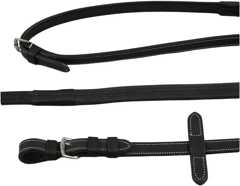 Teugels voor paard Premier Equine Veneto von Premier Equine in Schwarz – Produktfoto